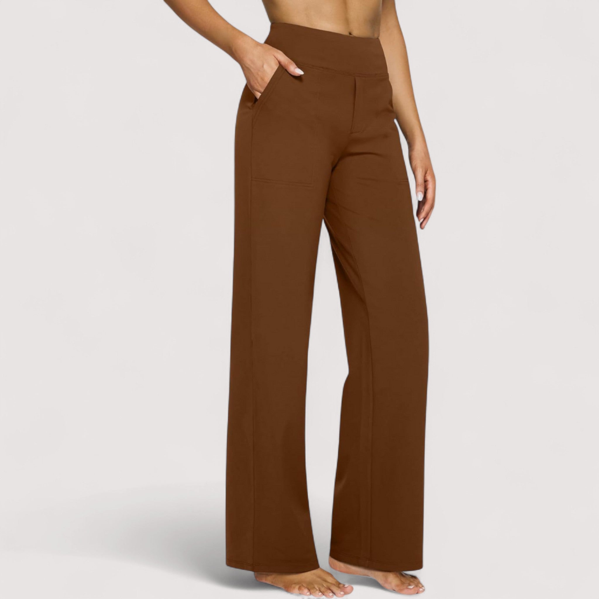 Livia | Pantaloni in Jersey Morbido ed Elegante