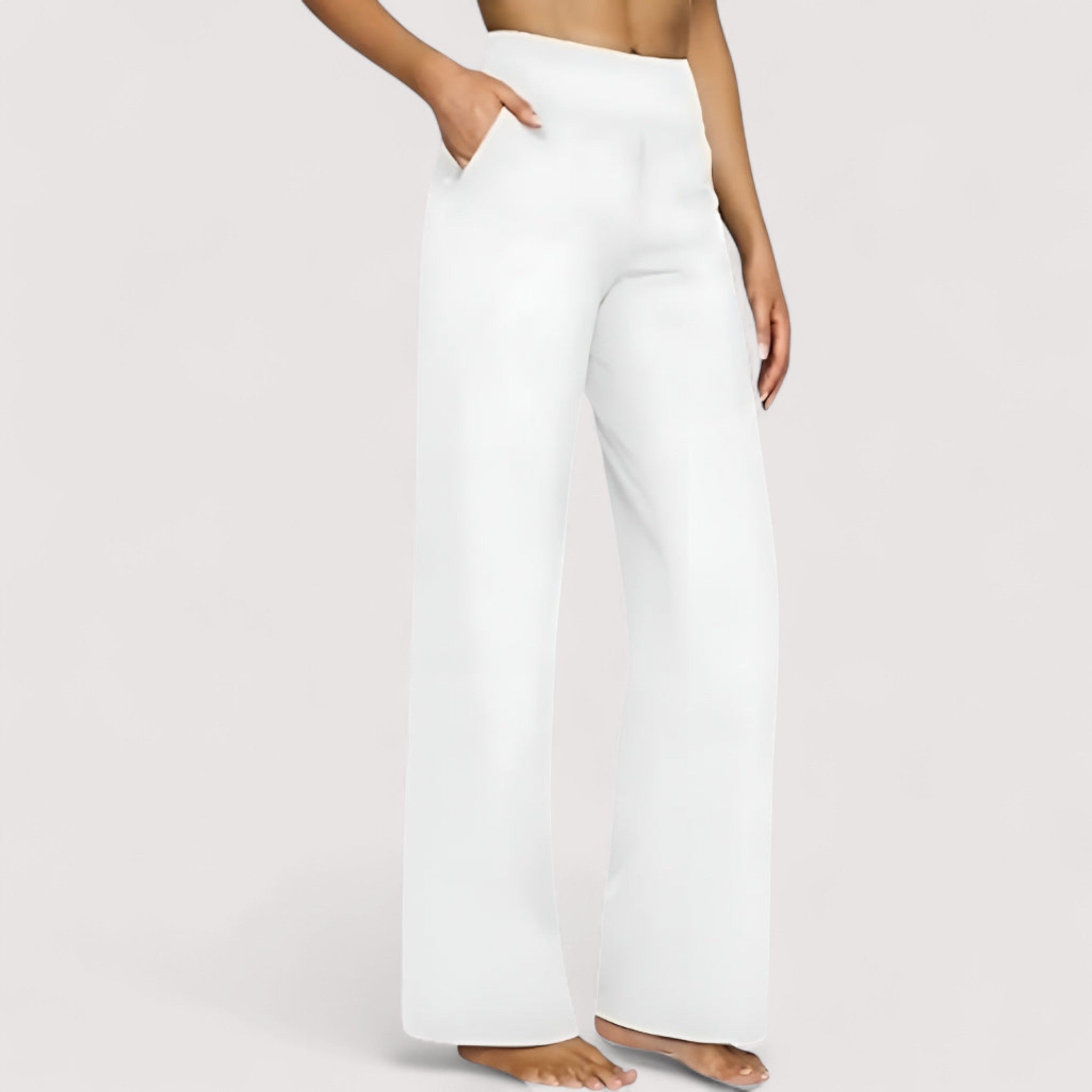 Livia | Pantaloni in Jersey Morbido ed Elegante