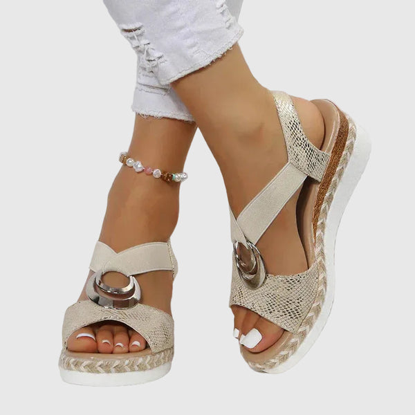 Sandali Comfort Ergonomici con Zeppa