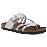 Sandali Ortopedici Hayleigh – Bianco Pelle