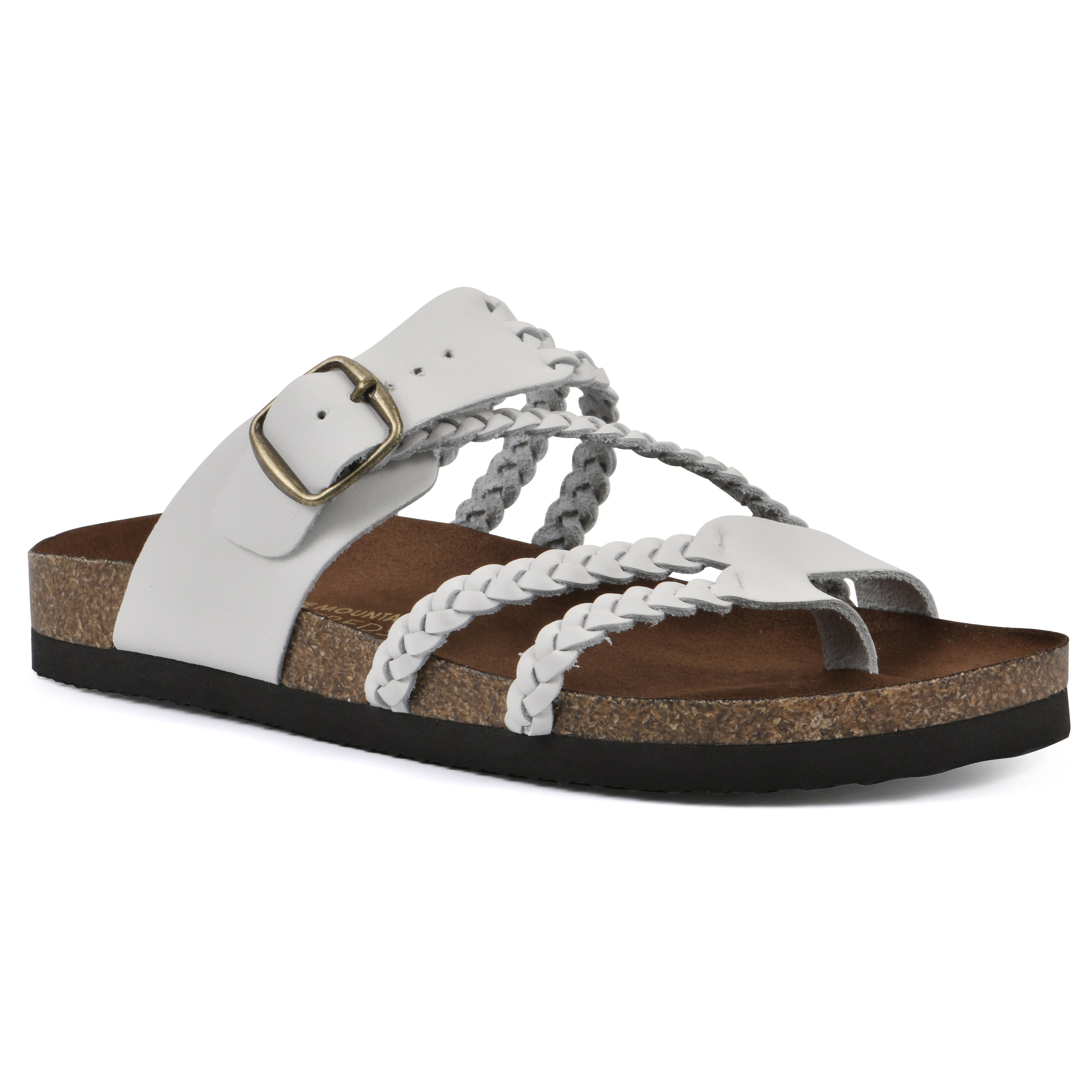 Sandali Ortopedici Hayleigh – Bianco Pelle