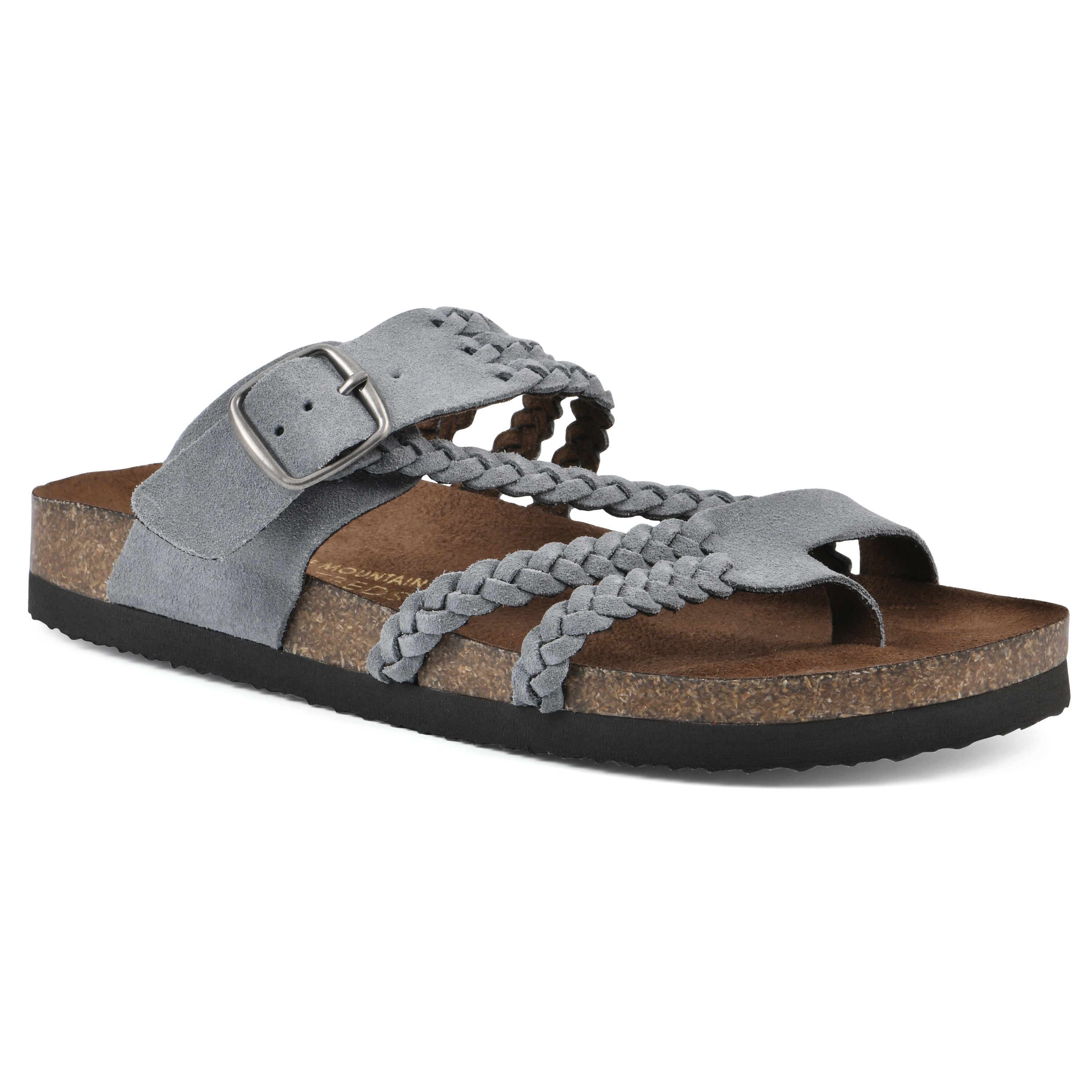Sandali Ortopedici Hayleigh – Blu Lampone Scamosciato