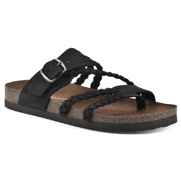 Sandali Ortopedici Hayleigh – Nero Pelle